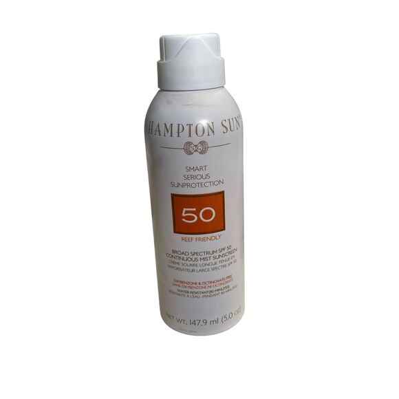 HAMPTON SUN SMART SERIOUS SUN PROTECTION SPF 50 CONTINUOUS MIST 5 OZ Unsealed - Picture 1 of 1